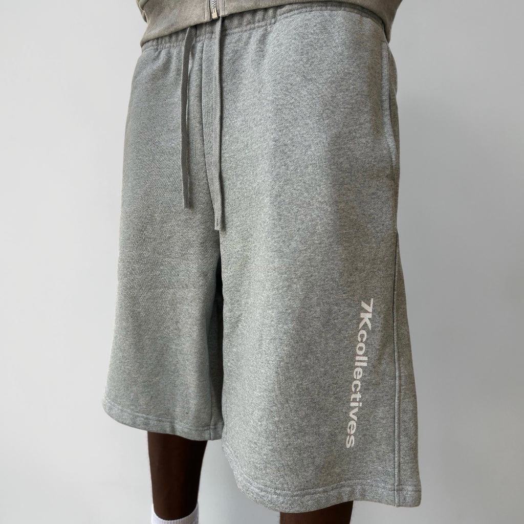 7K essential heavyweight fleece shorts