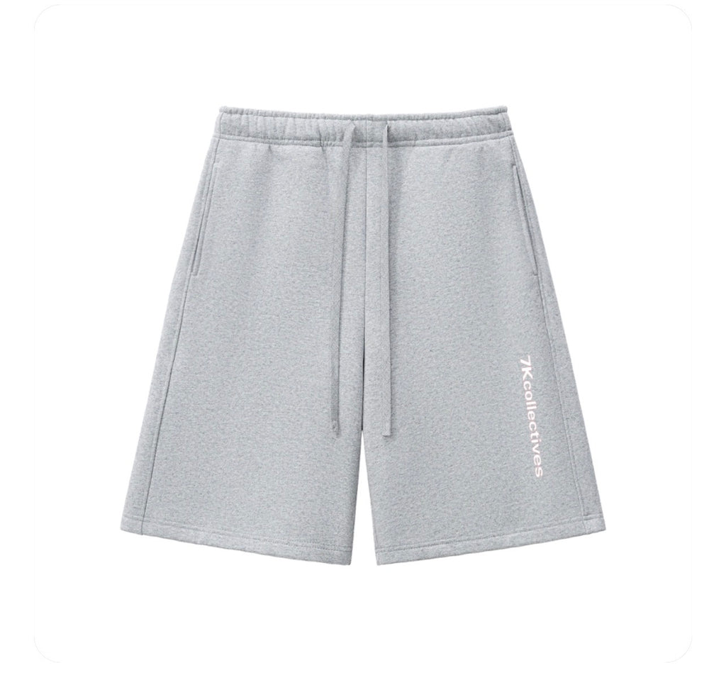 7K essential heavyweight fleece shorts