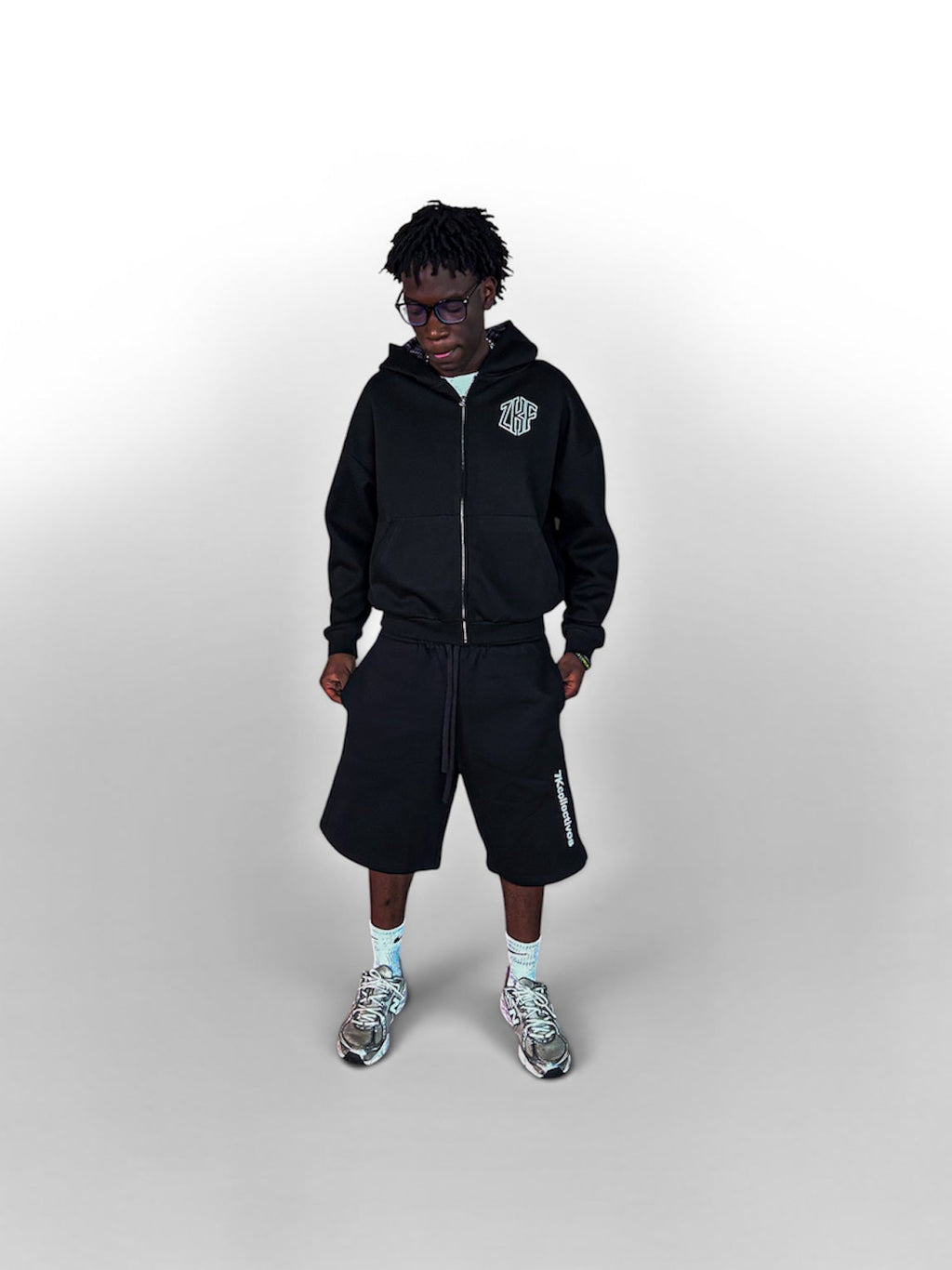 7K essential heavyweight fleece shorts