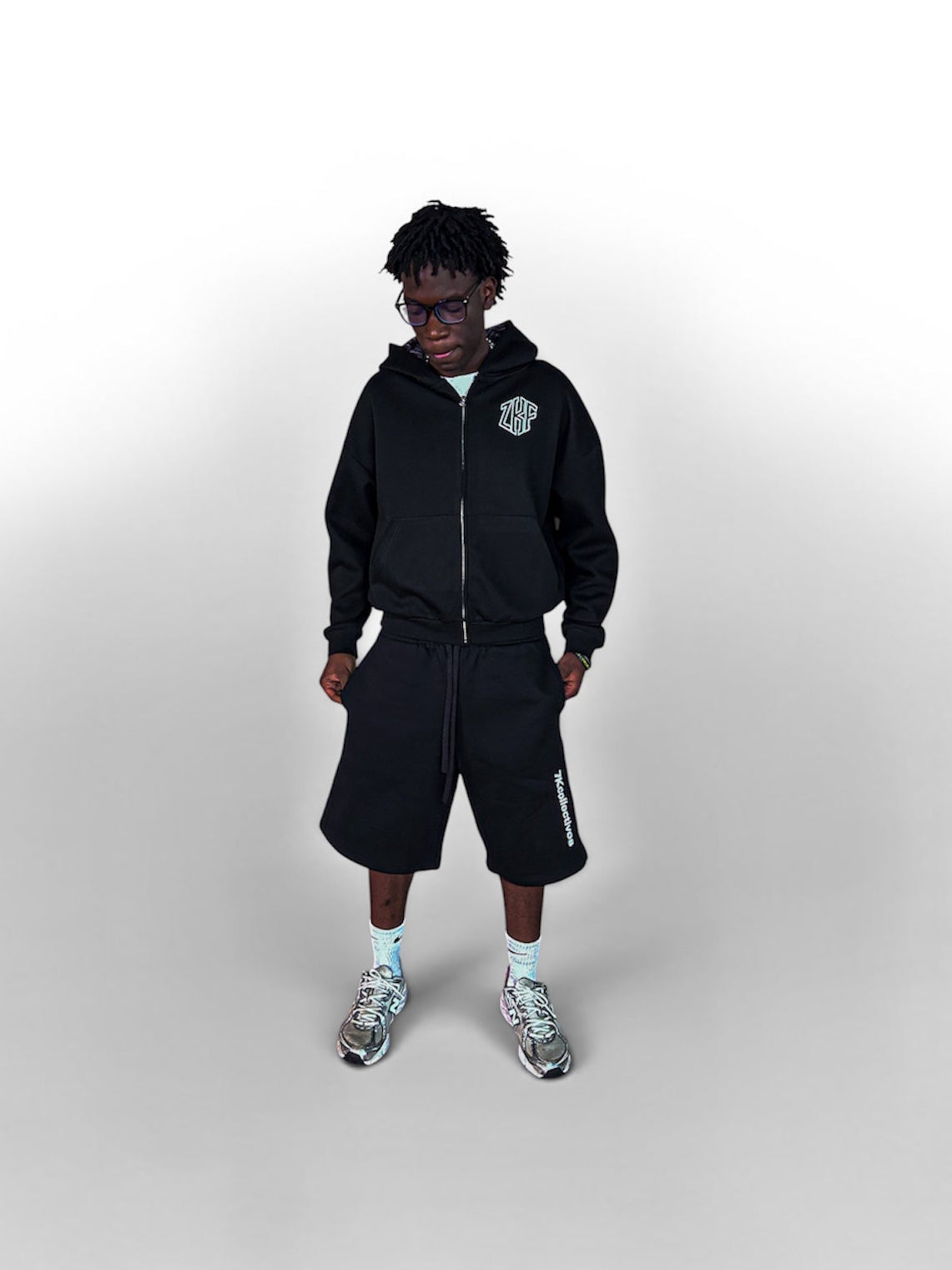 7K essential heavyweight fleece shorts